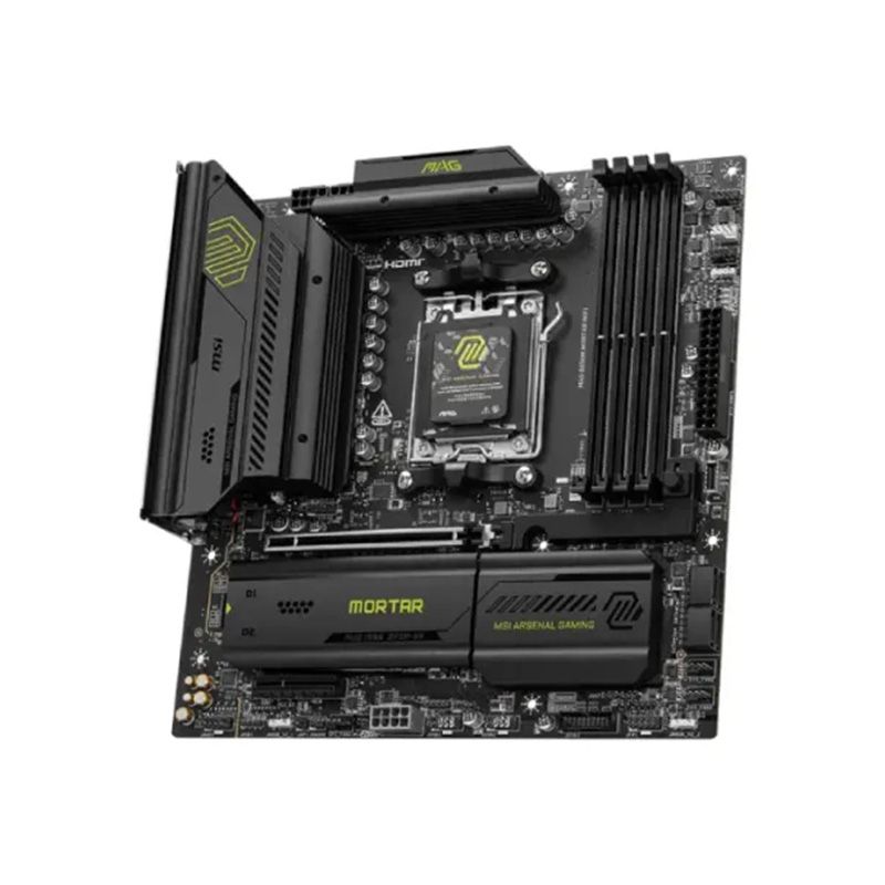 MSI MAG B850M MORTAR WIFI AM5 mATX Motherboard - official view 3