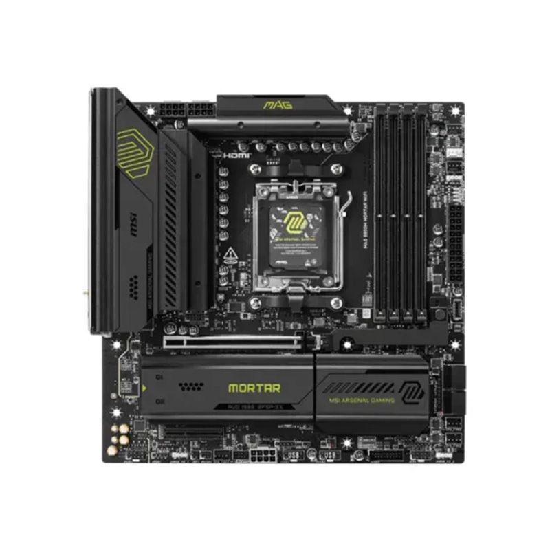 MSI MAG B850M MORTAR WIFI AM5 mATX Motherboard - official view 4