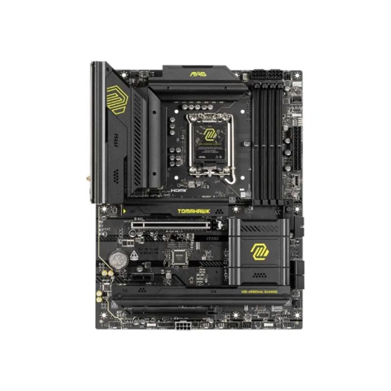 MSI MAG B860 TOMAHAWK WIFI LGA 1851 ATX Motherboard - official view 2