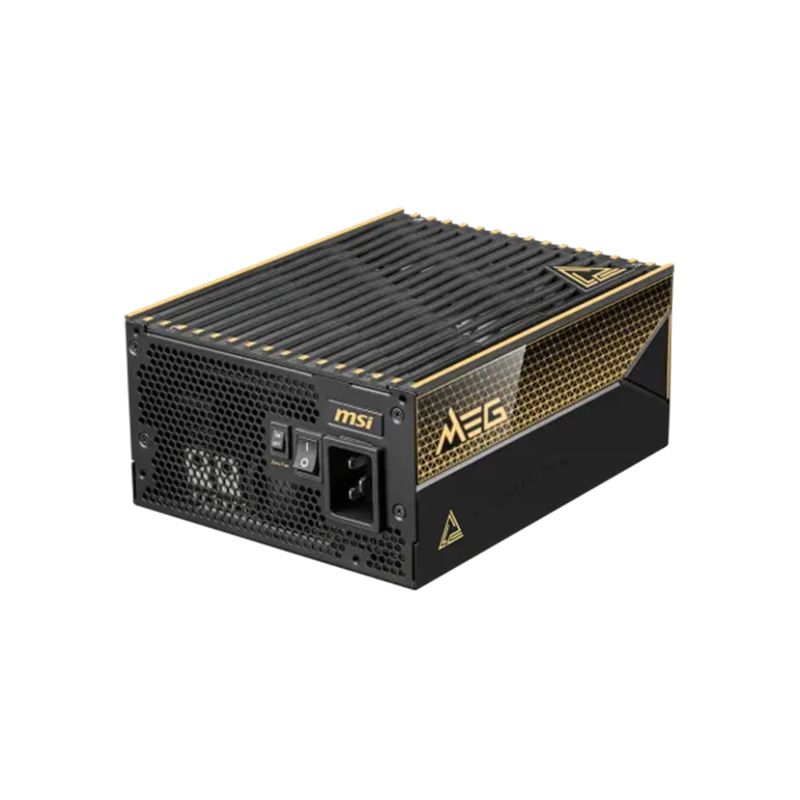 MSI MEG Ai1600T PCIE5 1600W 80 Plus Titanium Fully Modular Power Supply - official view 3