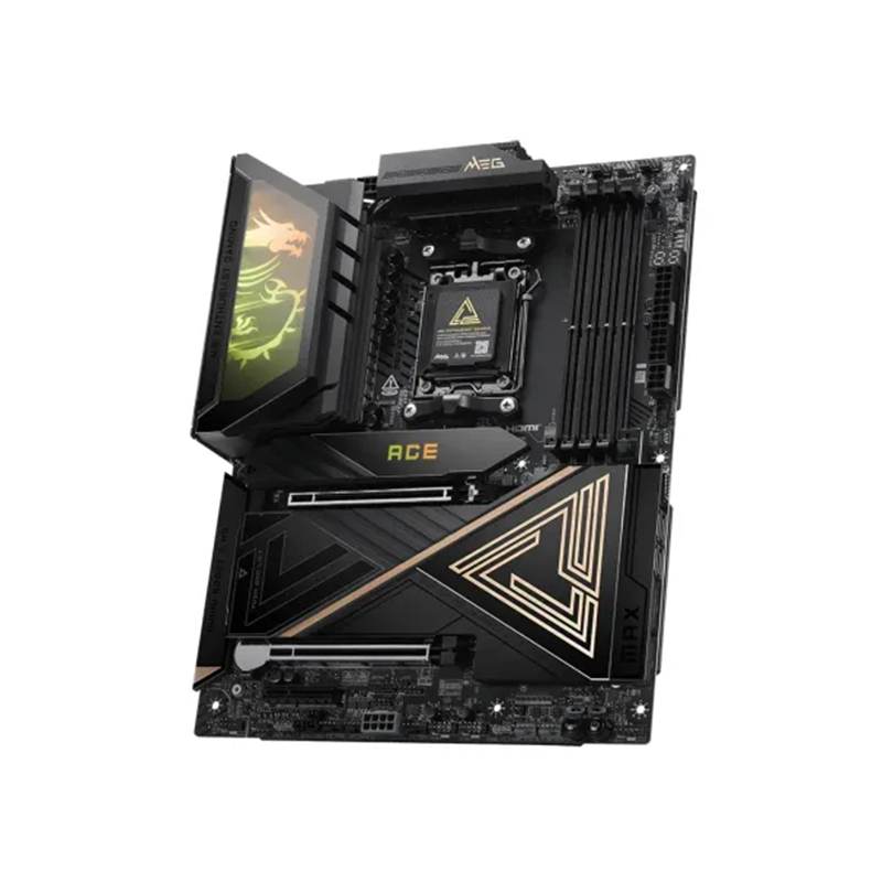 MSI MEG X870E ACE MAX AMD AM5 ATX Motherboard - official view 3