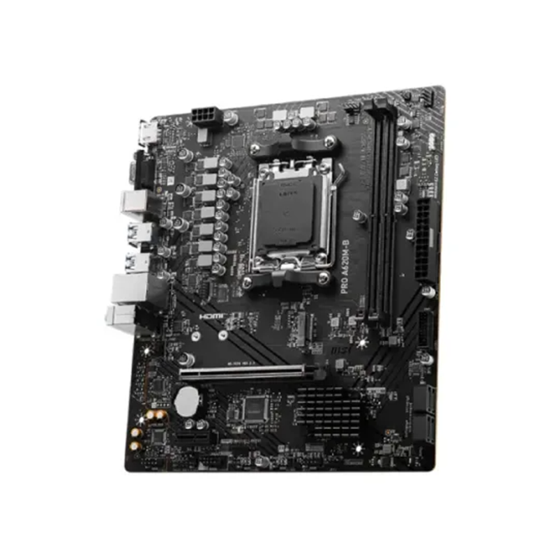 MSI PRO A620M-B AM5 Micro ATX Motherboard - official view 4