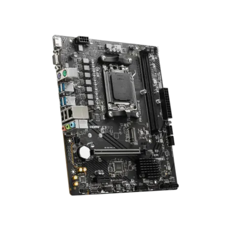 MSI PRO A620M-E AMD AM5 Micro-ATX Motherboard - official view 3