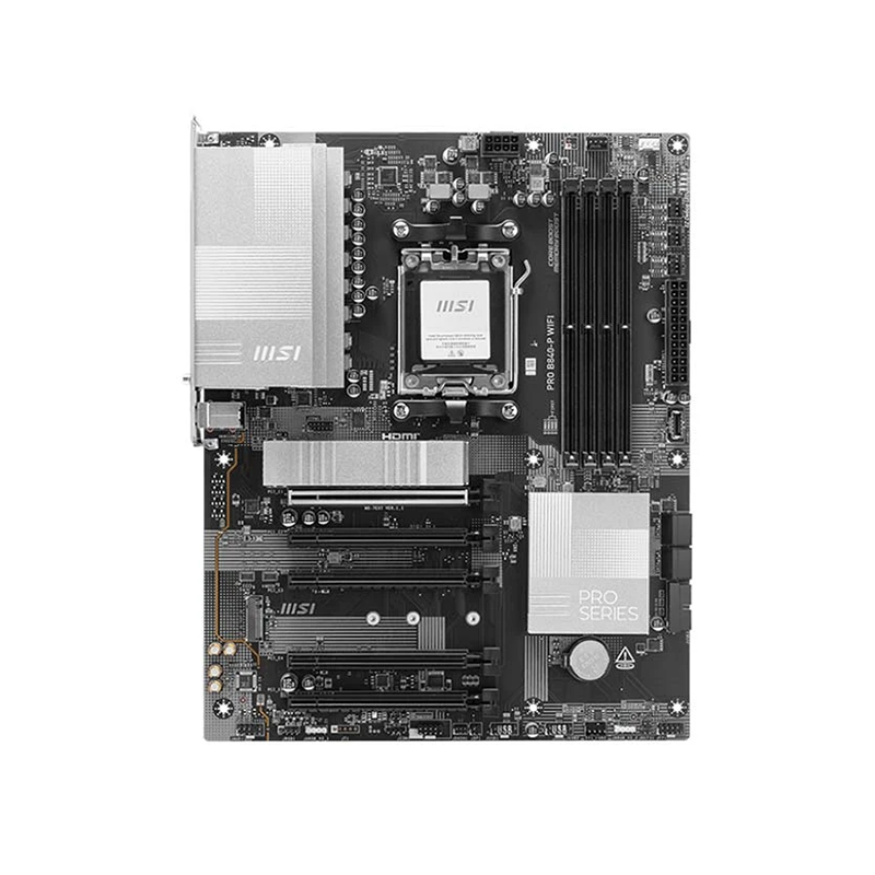 MSI PRO B840-P WiFi AMD AM5 ATX Motherboard - official view 2