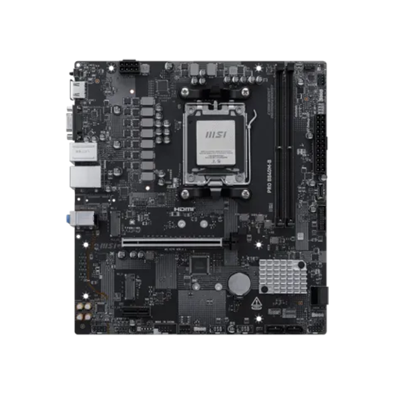 MSI PRO B840M-B AMD AM5 Micro ATX Motherboard - official view 2