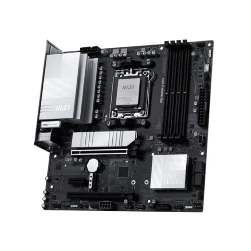 MSI PRO B850M-A WIFI AM5 Micro ATX Motherboard - official view 3