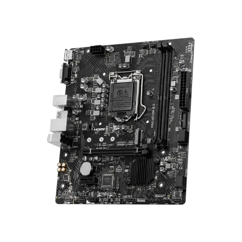 MSI PRO H510M-B II 10th Gen Micro-ATX Motherboard - official view 2
