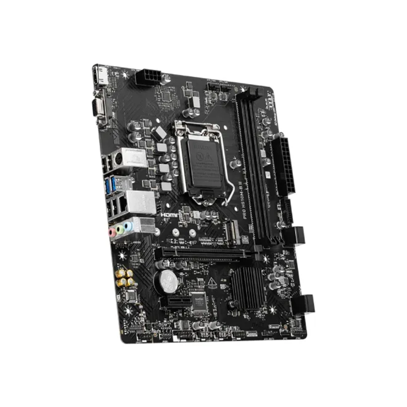 MSI PRO H510M-B II 10th Gen Micro-ATX Motherboard - official view 3