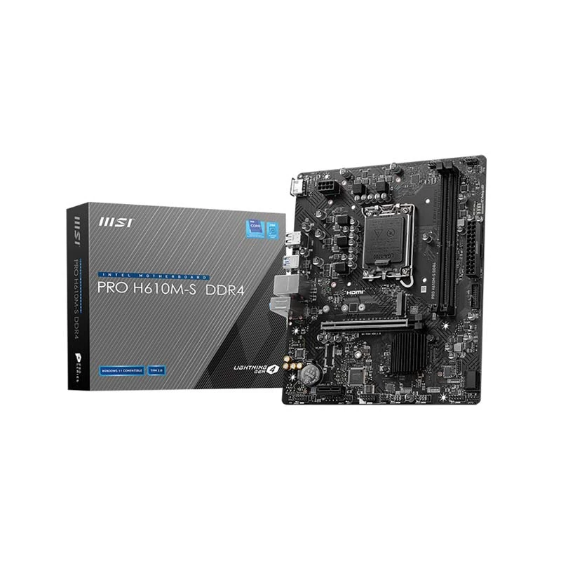 Msi PRO H610M-S DDR4 Intel Motherboard
