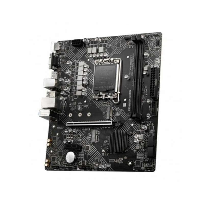 MSI PRO H610M-S DDR4 Micro-ATX Motherboard - official view 3