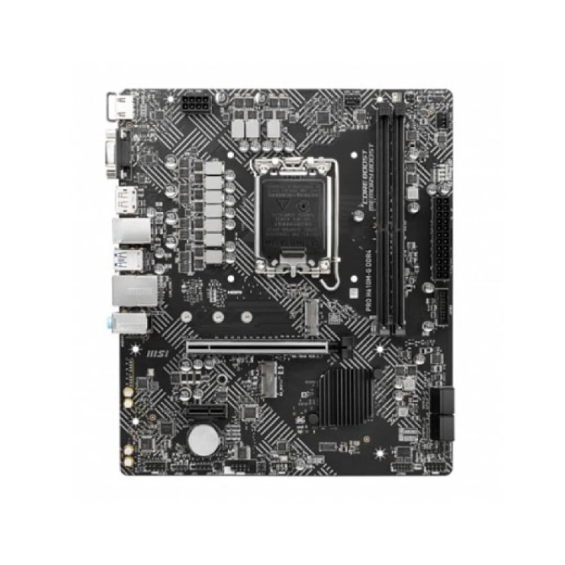MSI PRO H610M-S DDR4 Micro-ATX Motherboard - official view 2