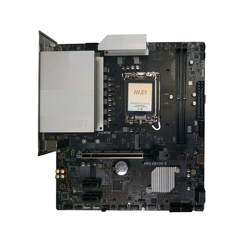 Msi PRO H810M-B DDR5 (Intel Core Ultra LGA1851 Socket) Motherboard
