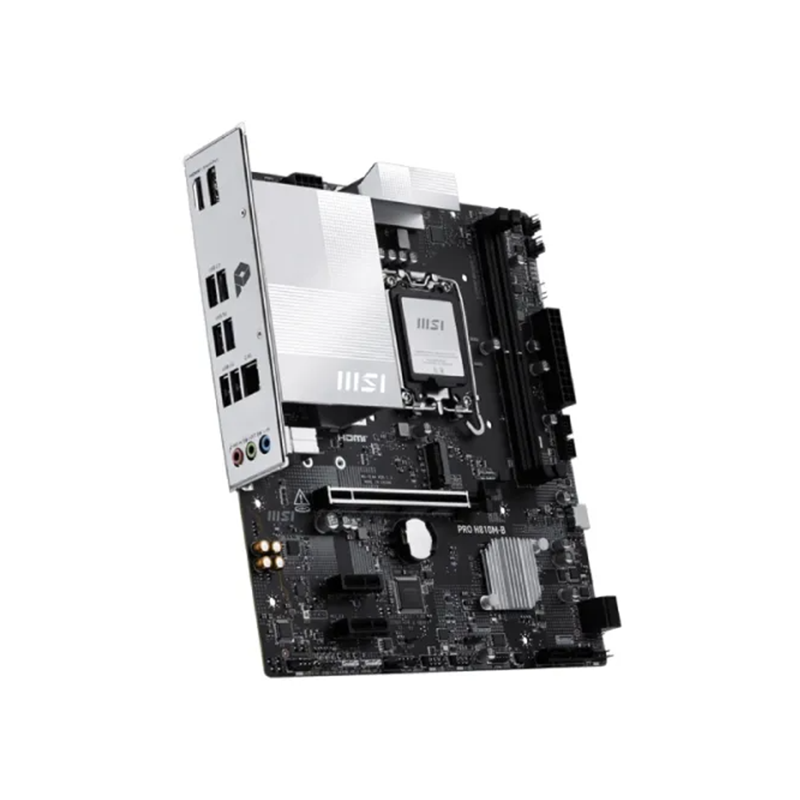 MSI PRO H810M-B DDR5 LGA1851 Micro ATX Motherboard - official view 3