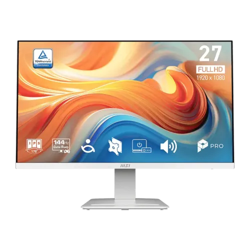 MSI PRO MP273W E14A 27" 144Hz IPS FHD White Business Monitor