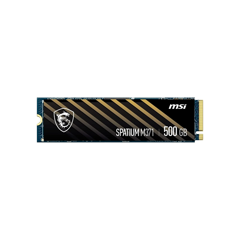 MSI SPATIUM M371 500GB NVME M.2 SSD - official view 2