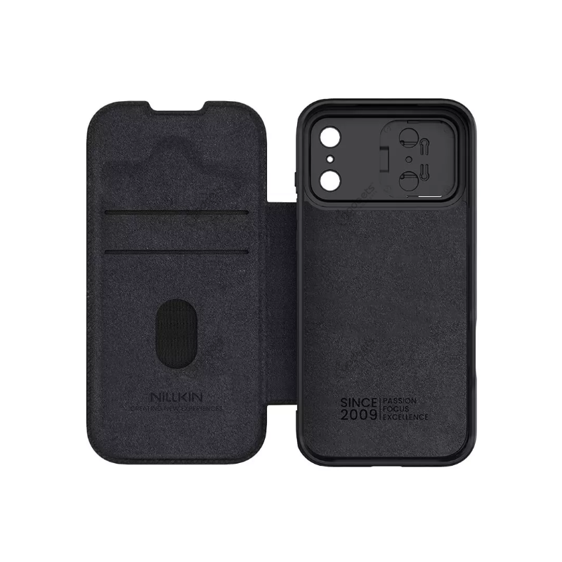 Nillkin Qin Pro Series Flip Leather Case for iPhone 17 Series - official view 2