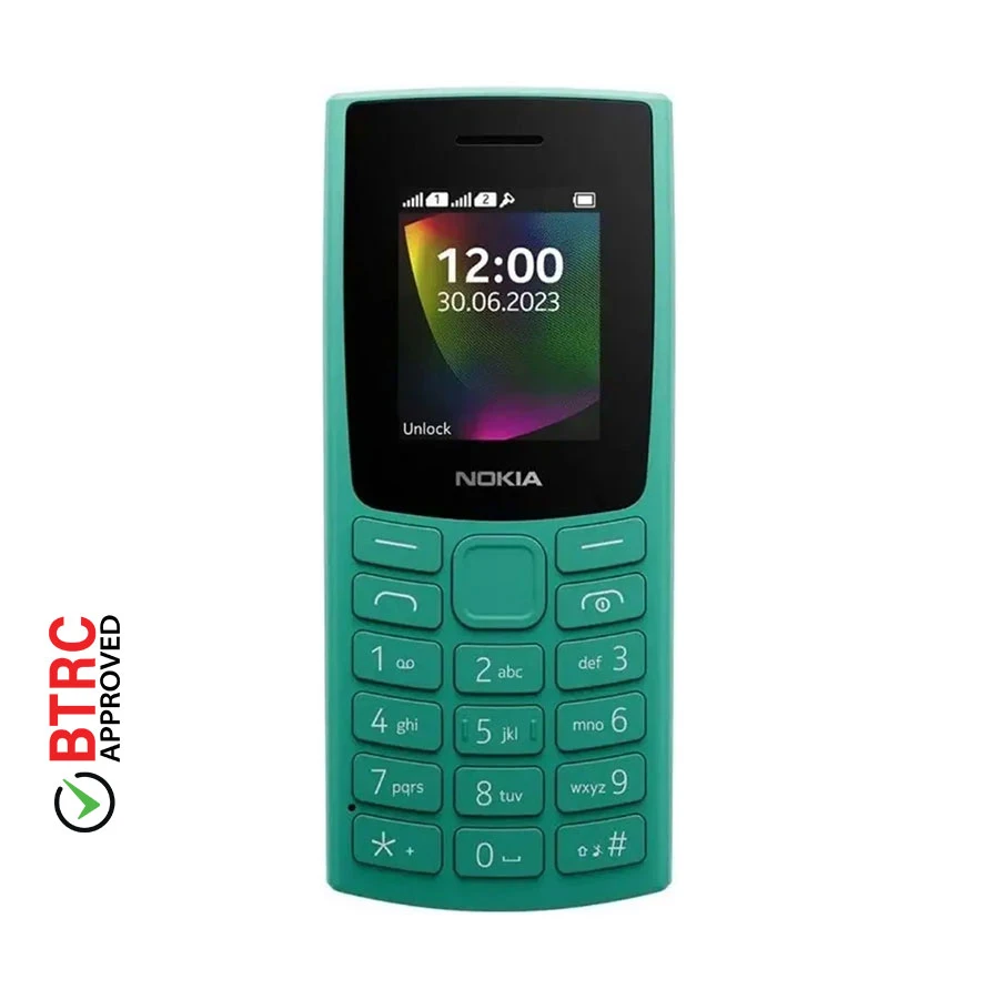 Nokia 106 DS (2023) Emerald Feature Phone (Dual Sim)