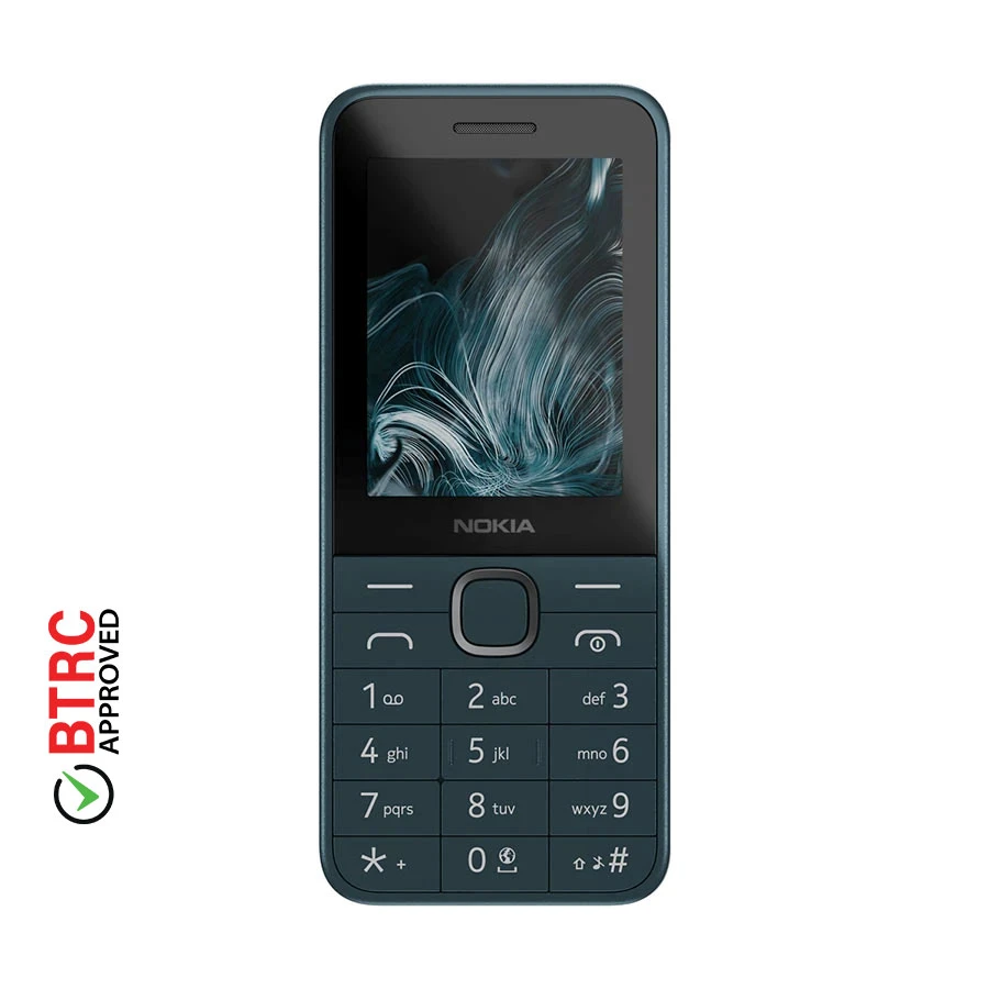 Nokia 225 4G (2024) Dark Feature Phone (Dual Sim)