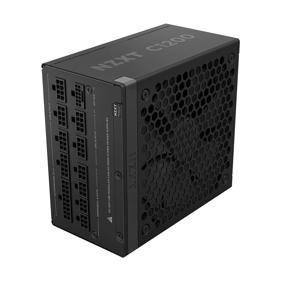 NZXT C1200 ATX 3.1 1200W Full Modular 80 Plus Certified Matte Black Power Supply #PA-2G2BB-UK