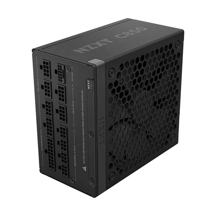 NZXT C850 ATX 3.1 850W Full Modular 80 Plus Certified Black Power Supply #PA-8G2BB-EU