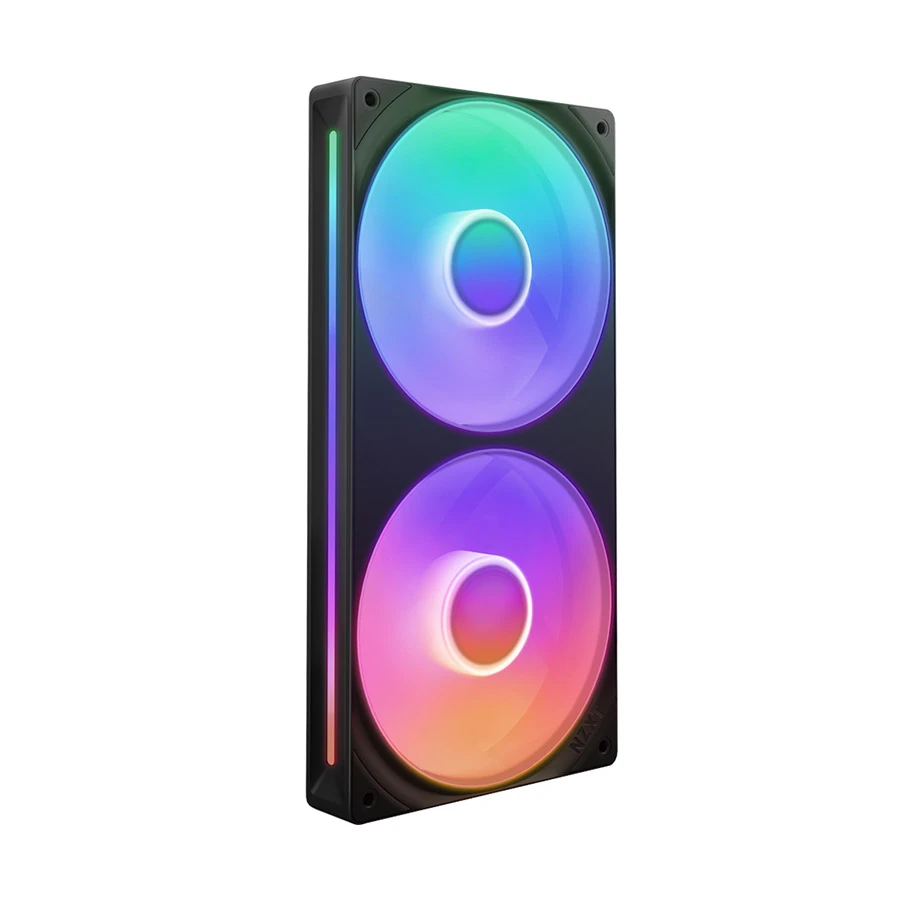 NZXT F240 RGB Core 240mm (2xFAN) Single Frame Casing Cooling Fan #RF-U24HF-B1
