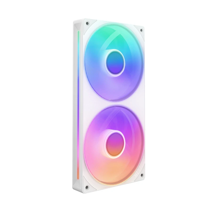 NZXT F240 RGB Core 240mm (2xFAN) Single Frame Casing Cooling Fan #RF-U24HF-W1
