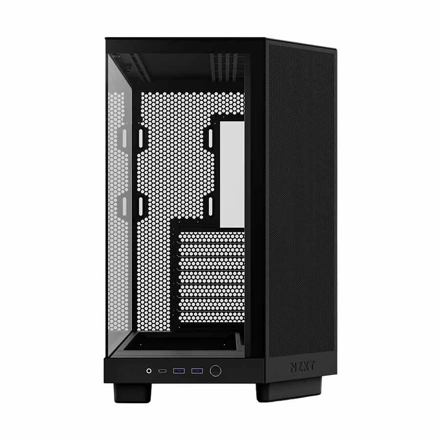 NZXT H6 Flow Mid Tower ATX Gaming Desktop Case #CC-H61FB-01