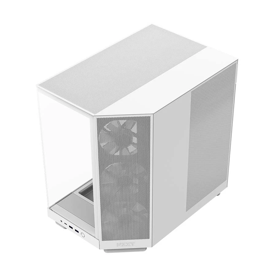 NZXT H6 Flow RGB Mid Tower ATX Gaming Desktop Case #CC-H61FW-R1
