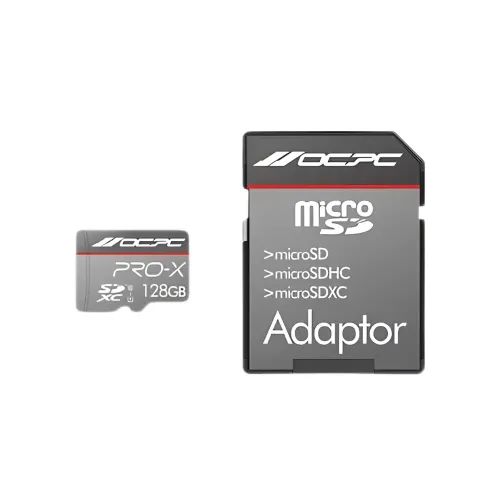 OCPC PRO-X U1 C10 128GB MicroSDXC Memory Card