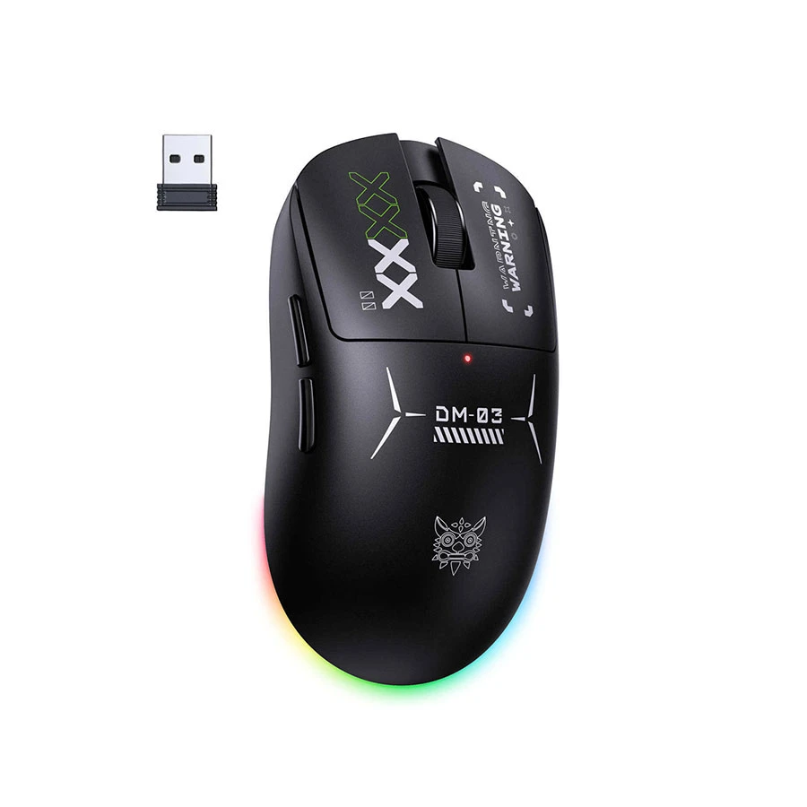 ONIKUMA DM03 RGB Tri-Mode Wireless Gaming Mouse
