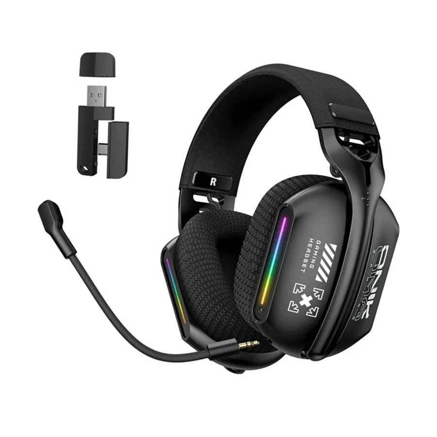 ONIKUMA GT808 RGB Tri-Mode Bluetooth Gaming Headphone