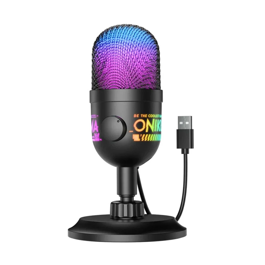 ONIKUMA M930 RGB USB Wired Studio Microphone