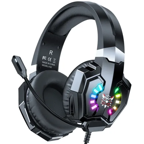 Onikuma X32 Wired RGB Gaming Headphone