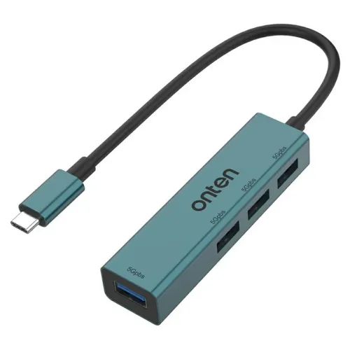 Onten OTN-9596 4 Port USB to Type C Hub
