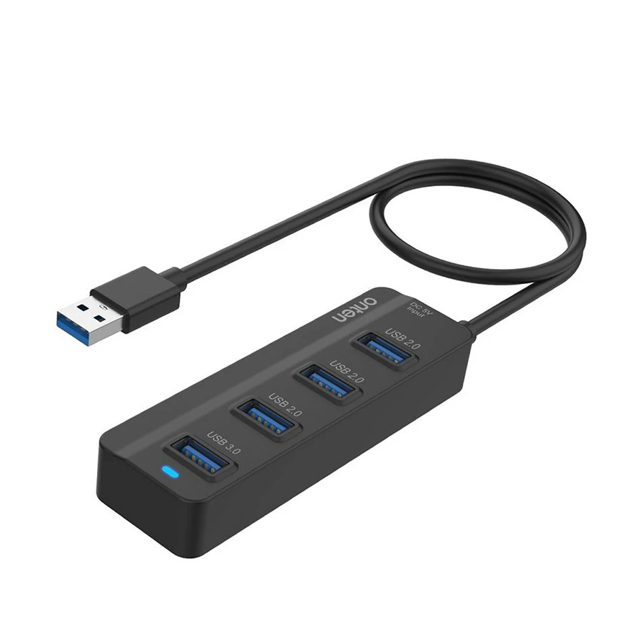Onten OTN-2305 USB Male to Quad USB Female USB HUB #OTN-2305
