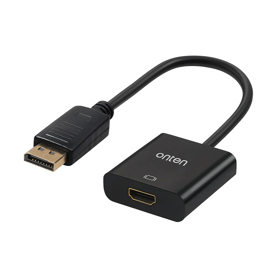 Onten OTN-5117 DisplayPort Male to HDMI Female Converter #OTN-5117
