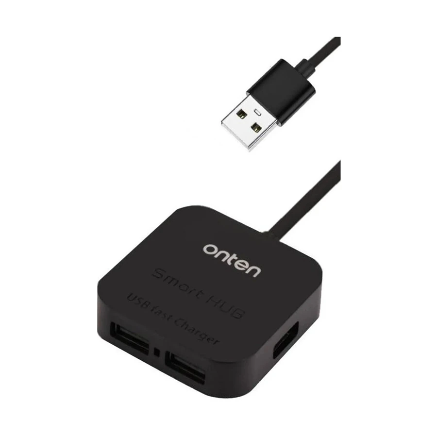 Onten OTN-5210 USB Male to Quad USB Female USB HUB #OTN-5210