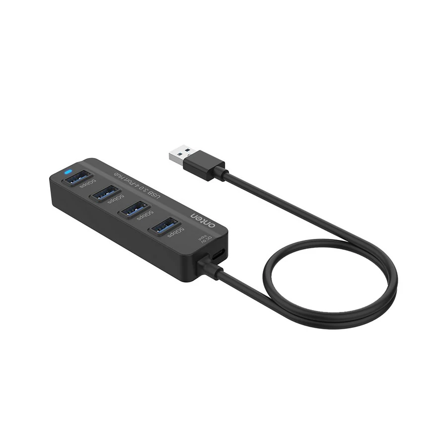 Onten OTN-5305 USB Male to Quad USB Female Hub #OTN-5305