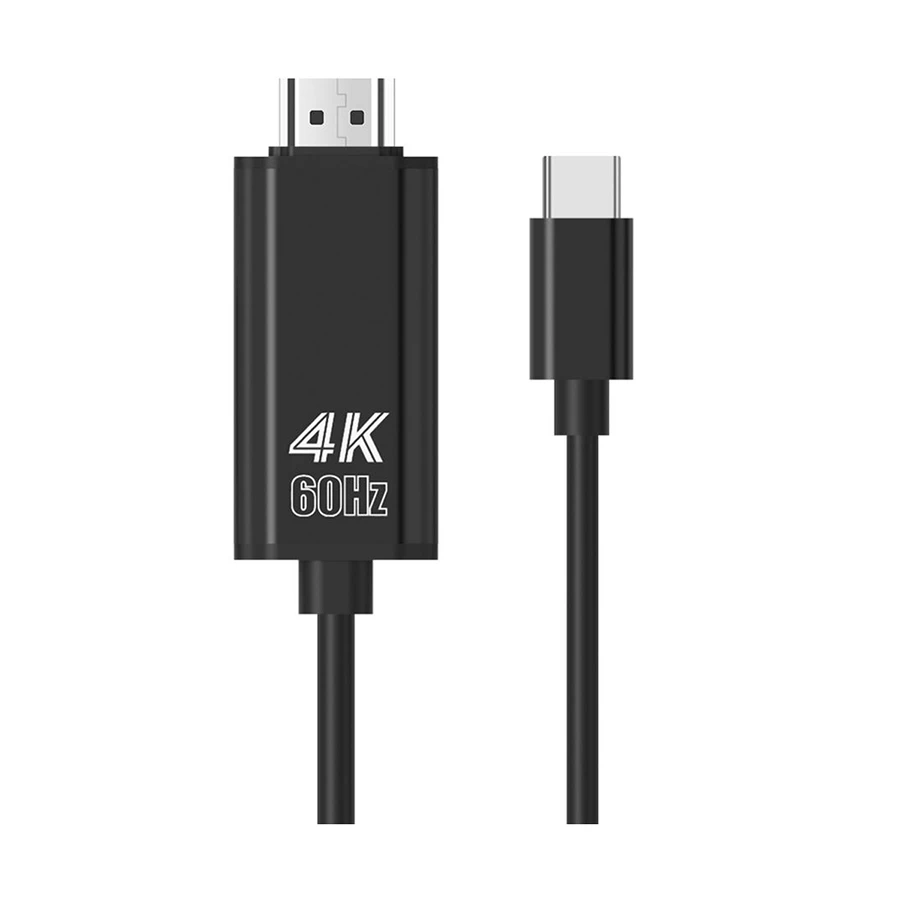 Onten OTN-9582B USB Type-C Male to HDMI Male, 1.8 Meter, Cable #OTN-9582B (4K)