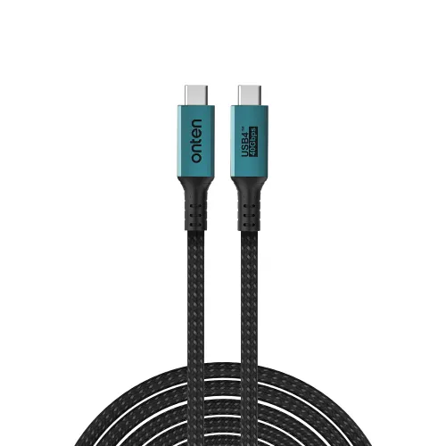 Onten OTN-CC203 1M 100W Thunderbolt 4 USB 4 Type-C Cable