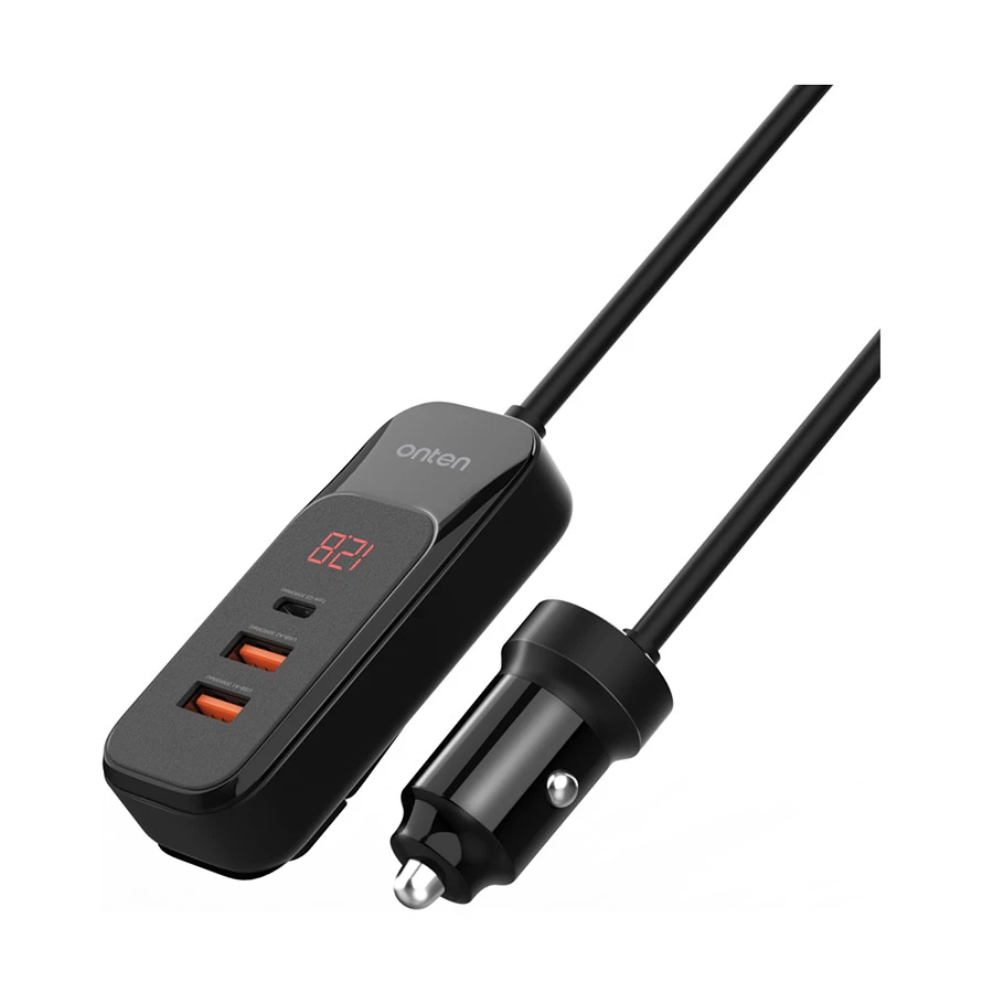 Onten OTN-CW75 120W Dual USB & USB-C Car Charger