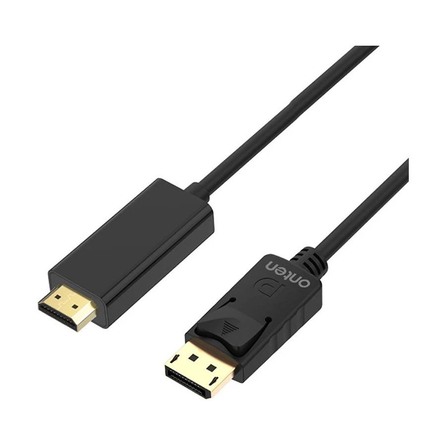 Onten OTN-DP302 DisplayPort Male to HDMI Male, 3 Meter, Cable #OTN-DP302