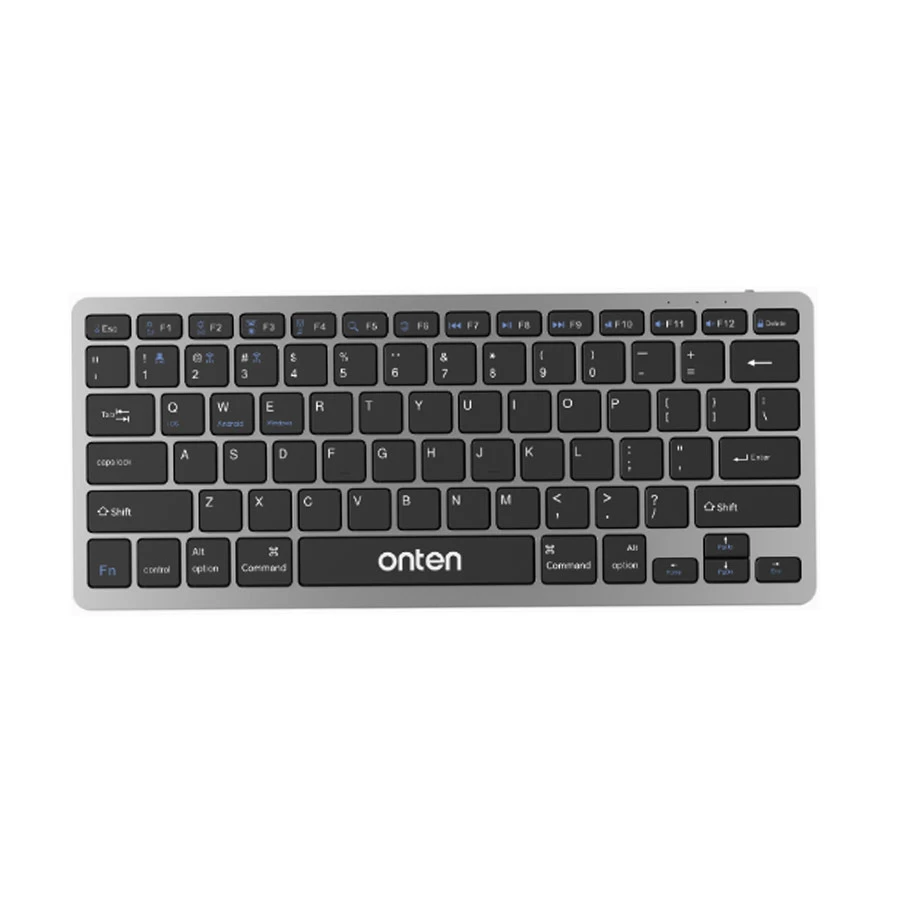 Onten OTN-KB302 Wireless (Dual Mode) & Gray Keyboard & Mouse Combo product view