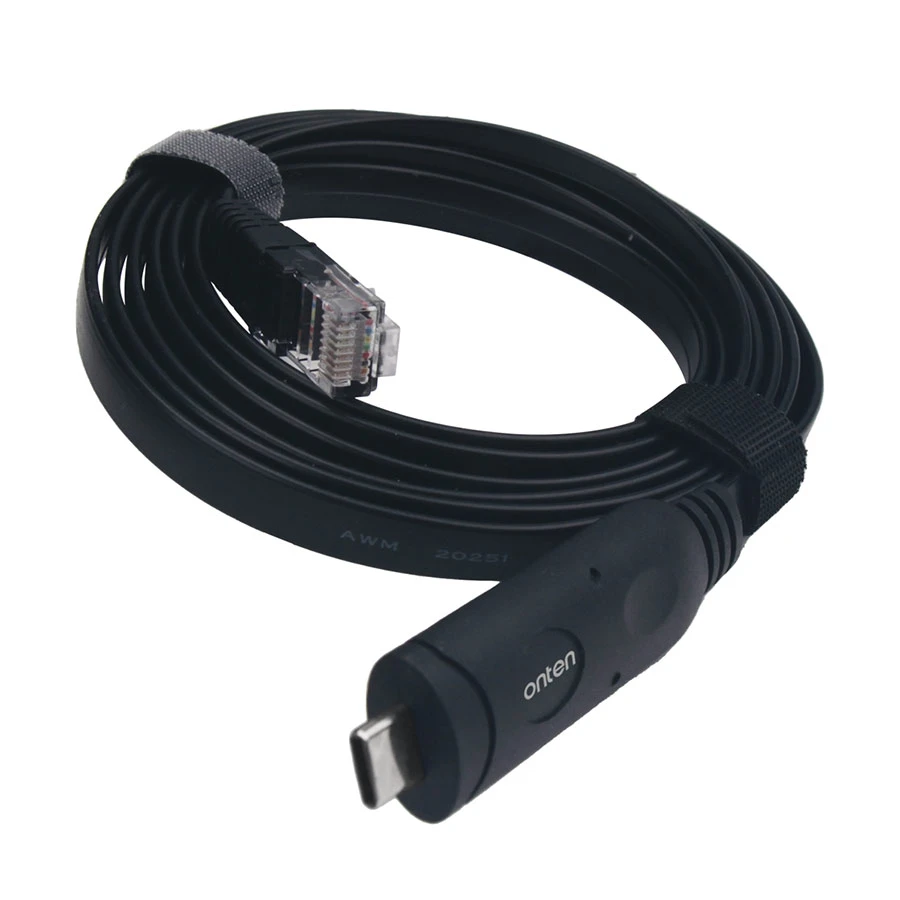 Onten OTN-UC21 USB-C Male to LAN Male, 1.5 Meter, Debug Cable #OTN-UC21