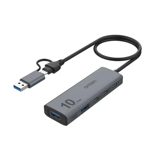 Onten OTN-UCA612 5-in-2 Type-C Hub