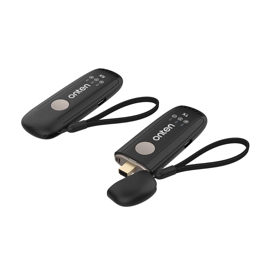 Onten OTN-WF821 HDMI Male to Mini DP Male Wireless Transmitter & Receiver #OTN-WF821