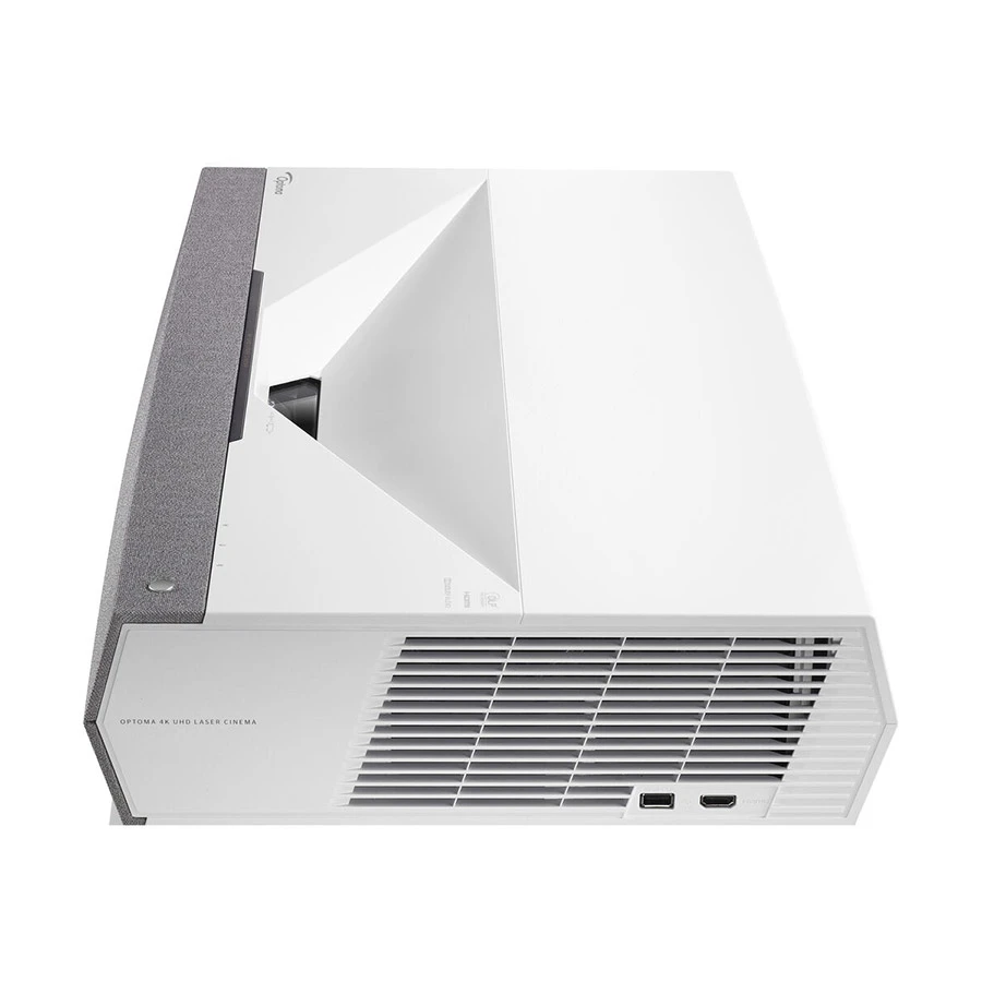Optoma CinemaX P2 4K UHD Laser DLP Ultra Short Throw Home Projector product view