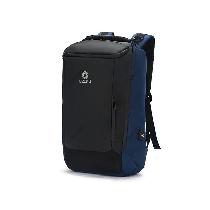 Ozuko 9060 Men Custom Travelling Bags School Bags Set 16 Inch Customized Business Laptop Backpack - official view 2