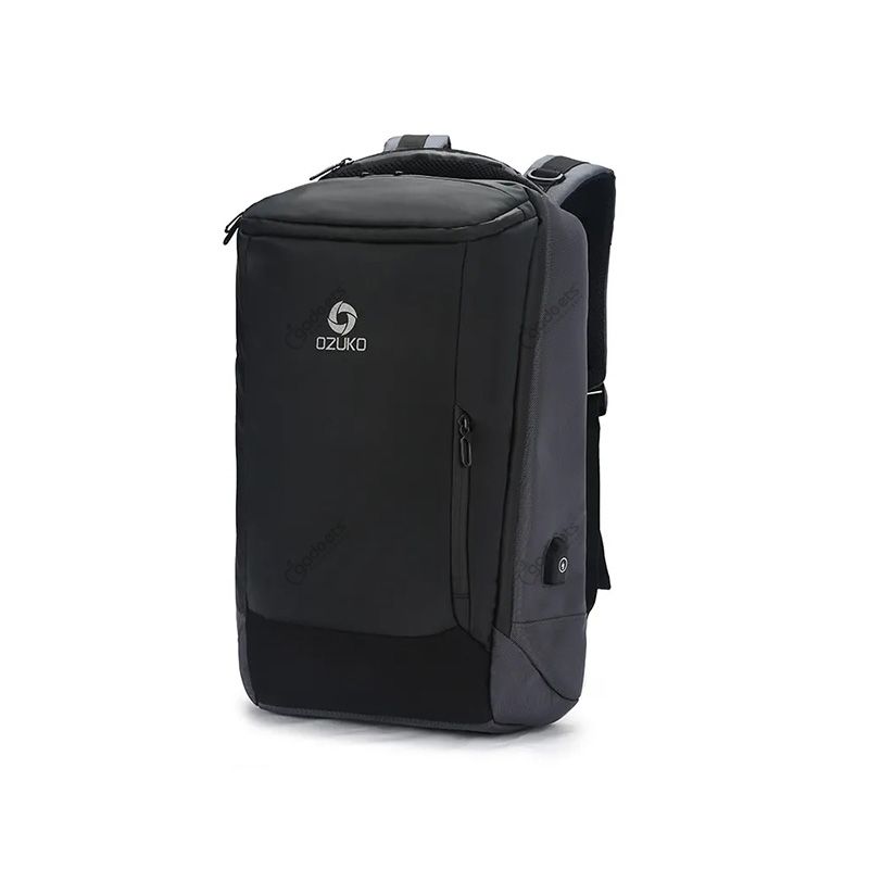 Ozuko 9060 Men Custom Travelling Bags School Bags Set 16 Inch Customized Business Laptop Backpack - official view 4
