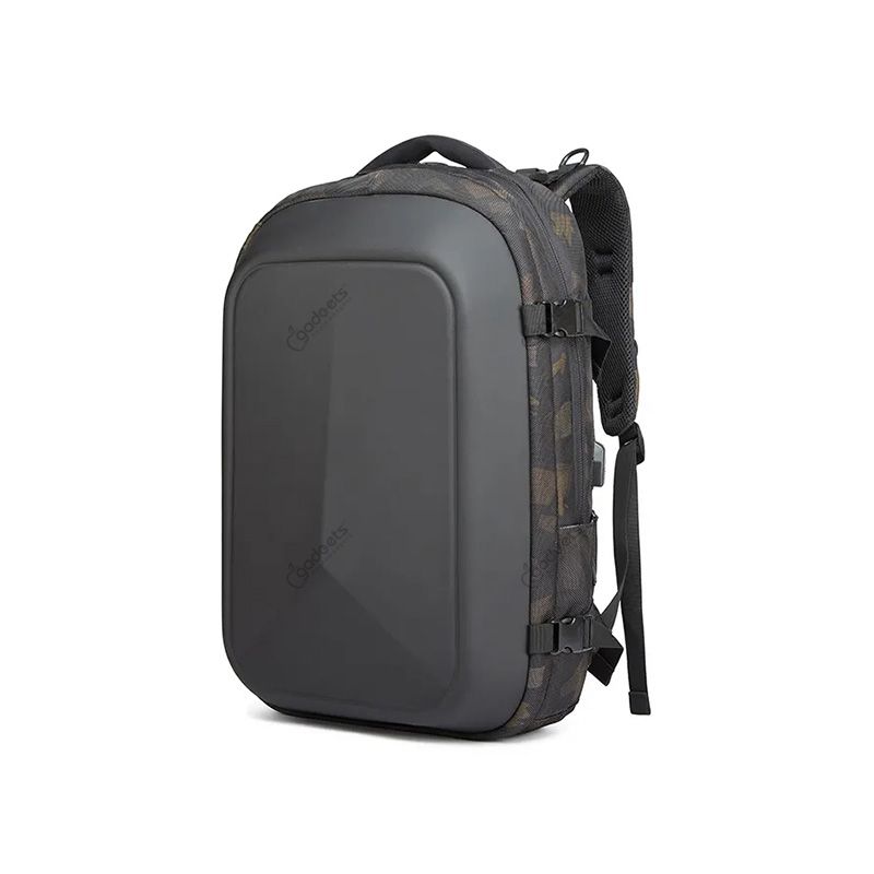 Ozuko 9082 Waterproof 15.6 Inch USB Charging Large Capacity Laptop Backpacks - official view 3